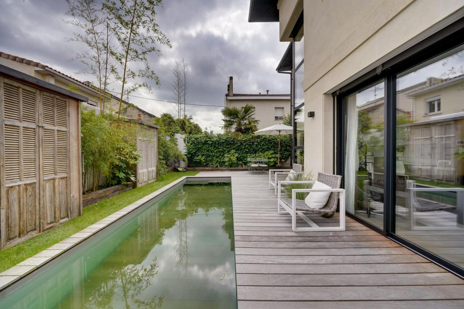 Spacious Bordeaux Family Home With Swimming Pool ภายนอก รูปภาพ